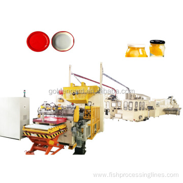 Food beverage can Aluminum metal cap making machine